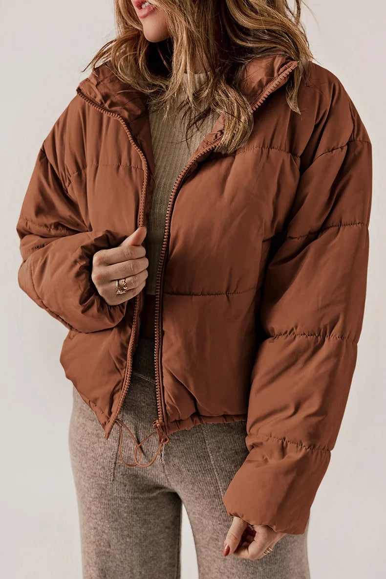 GR | Women's puffer jacket with modern design