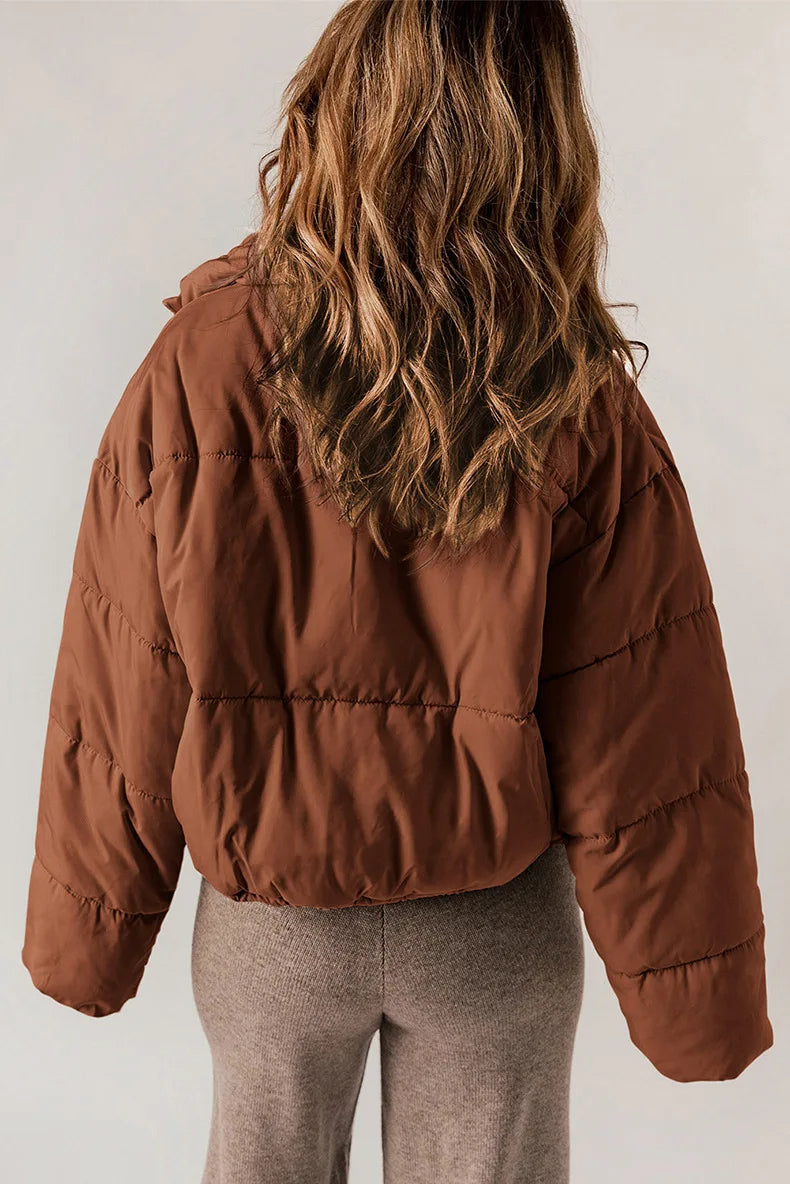 GR | Women's puffer jacket with modern design