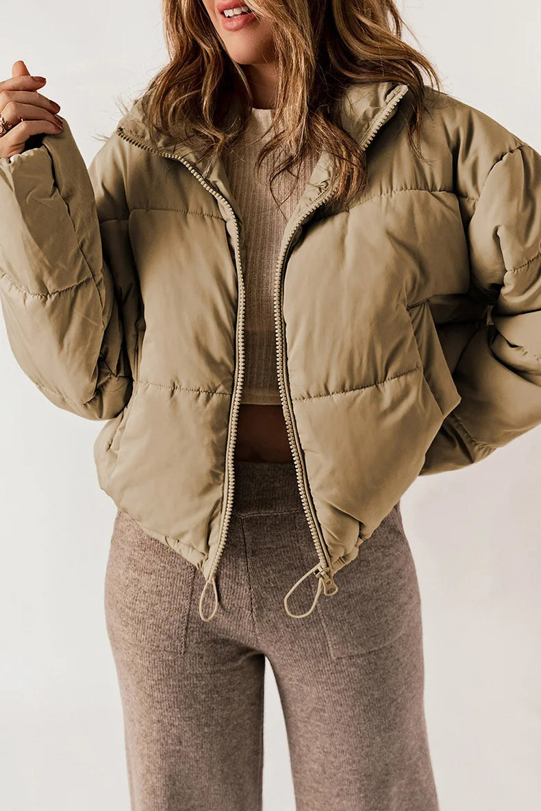 GR | Women's puffer jacket with modern design