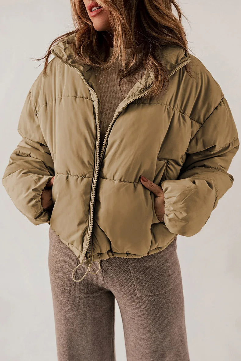 GR | Women's puffer jacket with modern design