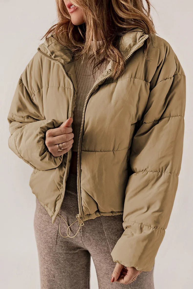 GR | Women's puffer jacket with modern design