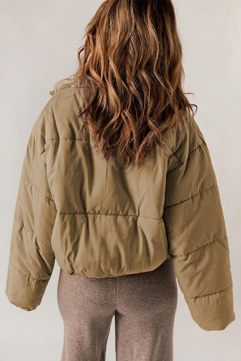 GR | Women's puffer jacket with modern design