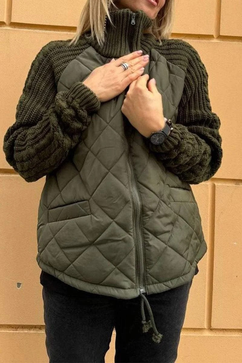 GR | Trendy women's jacket with zipper for autumn