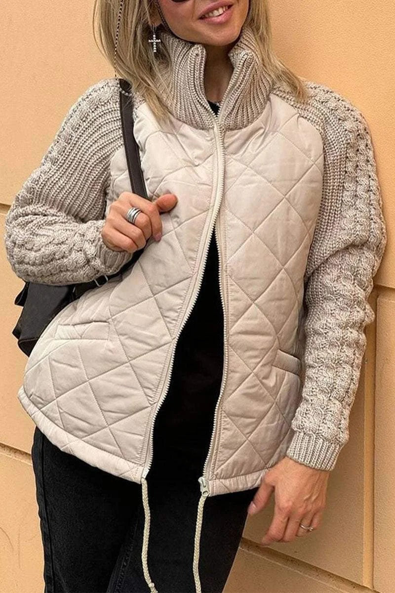 GR | Trendy women's jacket with zipper for autumn