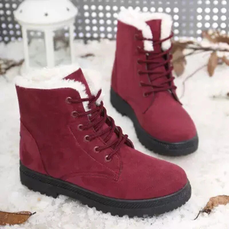 GR | Non-slip snow boots with laces
