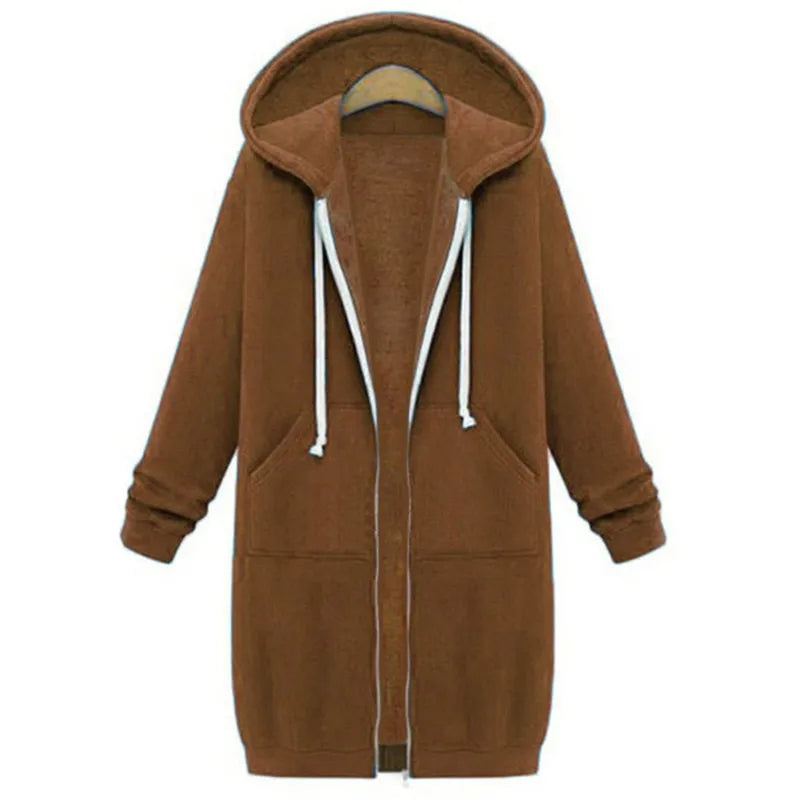 GR | Long hooded jacket