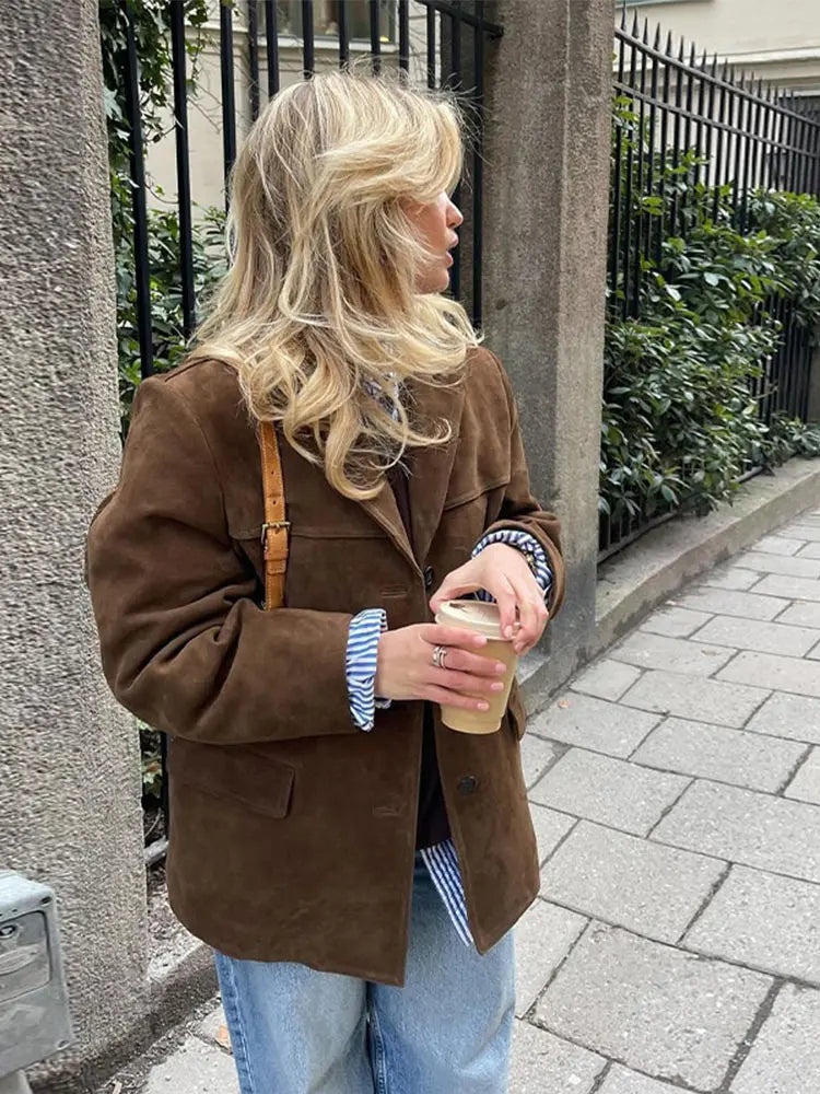 GR | Vintage suede jacket