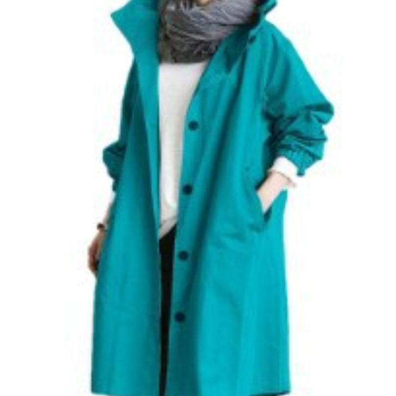 GR | Wind and water-repellent women's trench coat