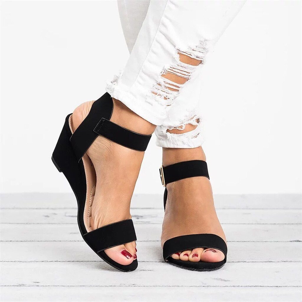 GR | Non-slip High Heel Wedge Sandals