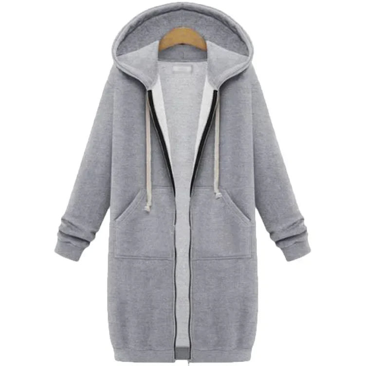 GR | Long hooded jacket