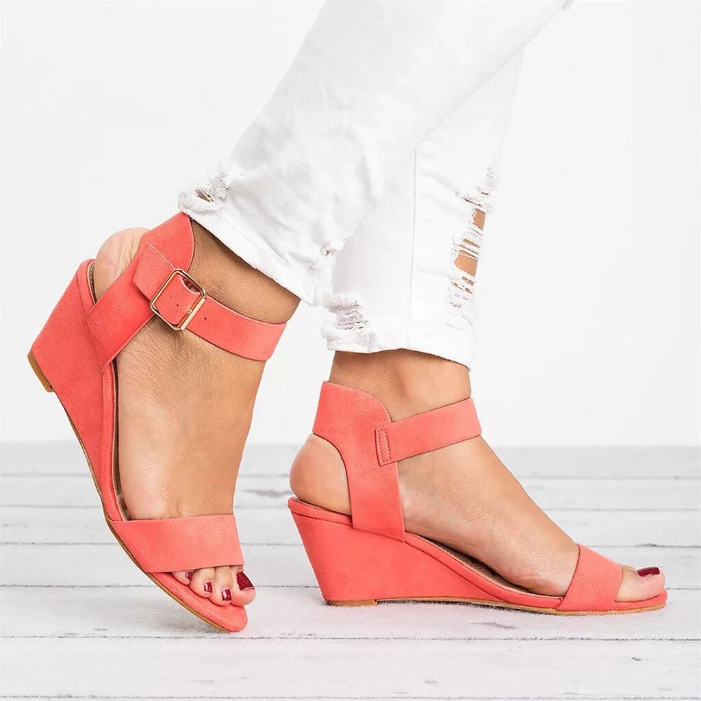 GR | Non-slip High Heel Wedge Sandals