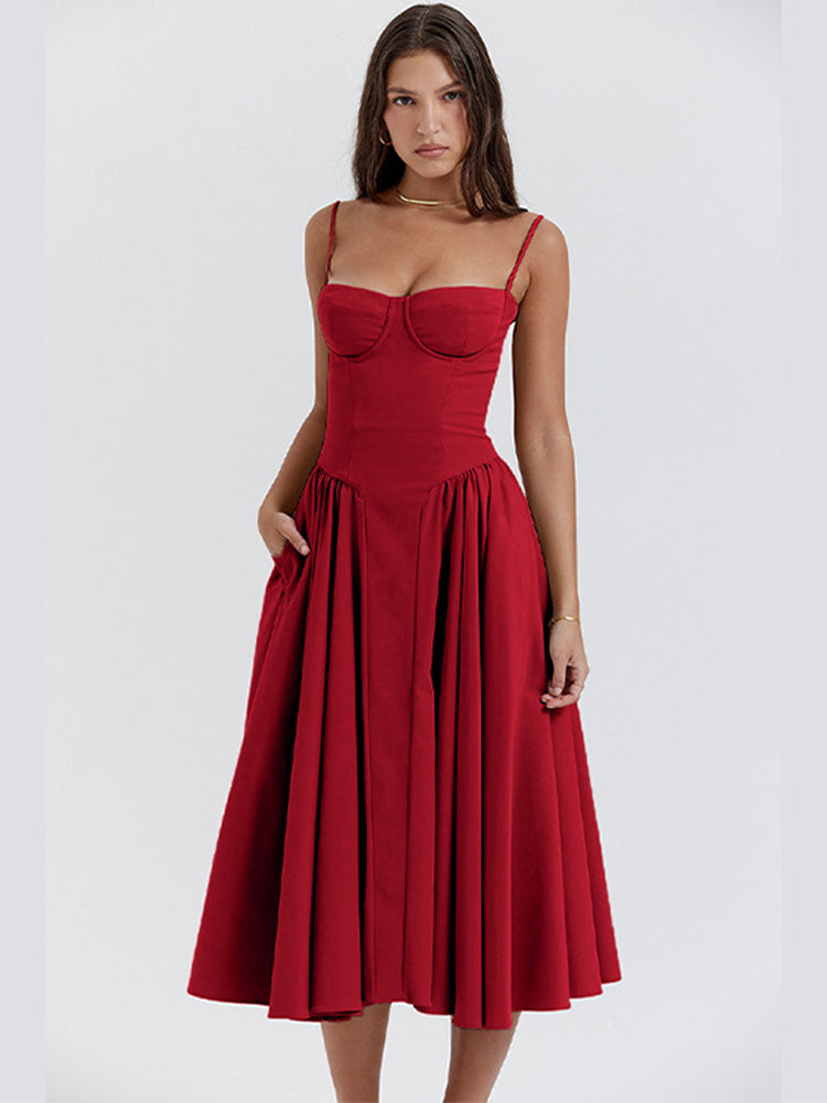 GR | Taillenformendes Sommerkleid