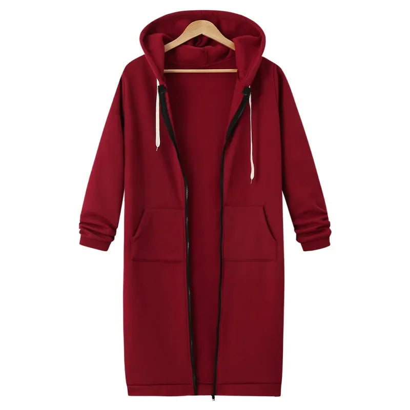 GR | Long hooded jacket