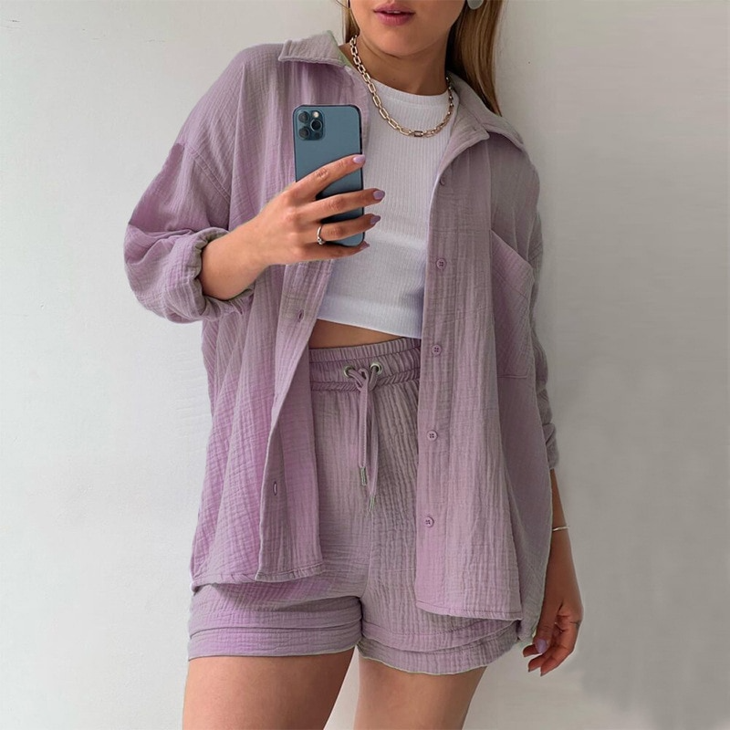 CLAUDIA™ - Casual Cotton Loungewear Set