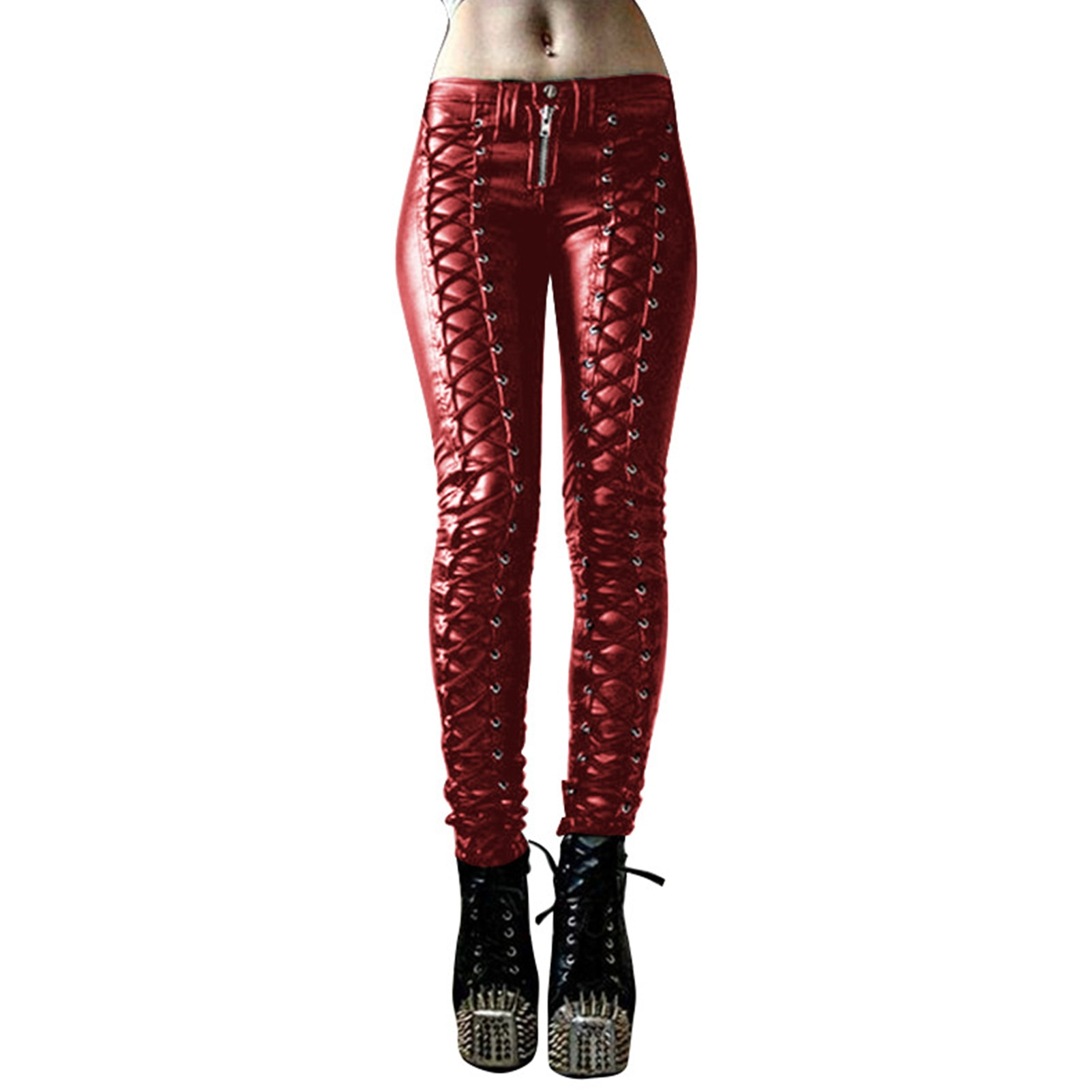 GR | Schlank und Stilvoll Punk Bandage Hose