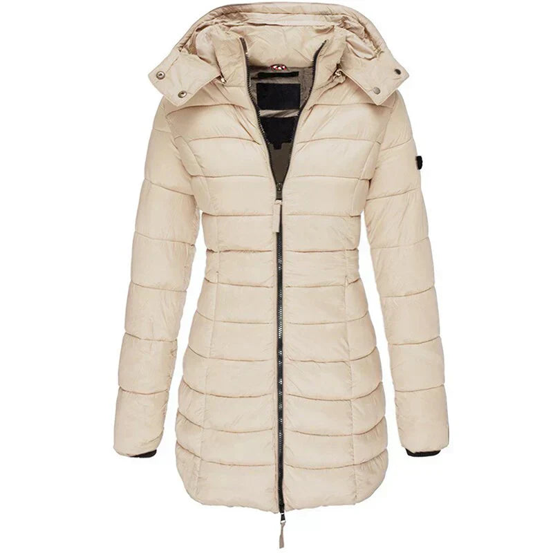 GR | Down jacket with hood and zipper