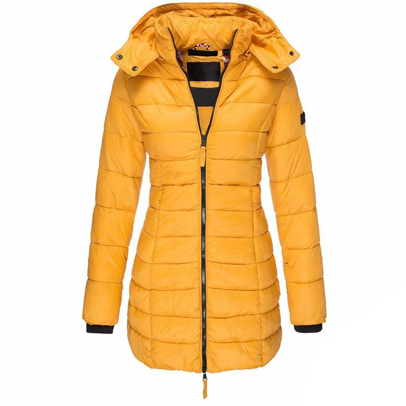 GR | Down jacket with hood and zipper