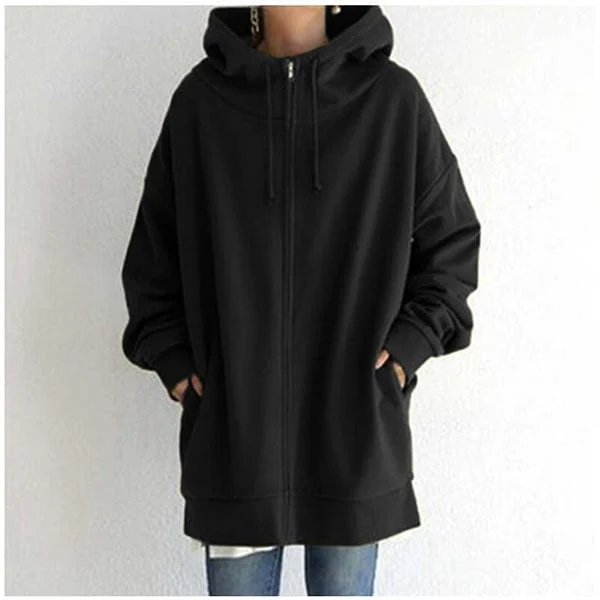 Autumn/Winter zip-up hoodie