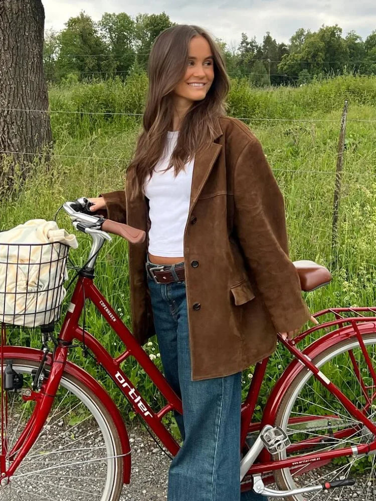 GR | Vintage suede jacket