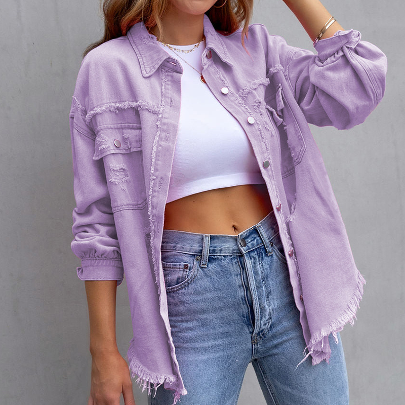 GR | Colorful denim jacket