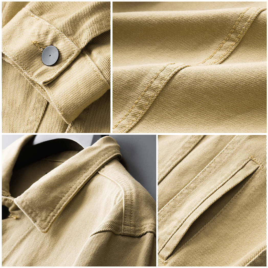 GR | Denim jacket, classic button-up, chest and welt pockets, robust casual wear