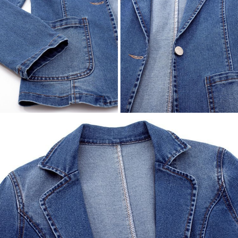GR | Denim blazer for women