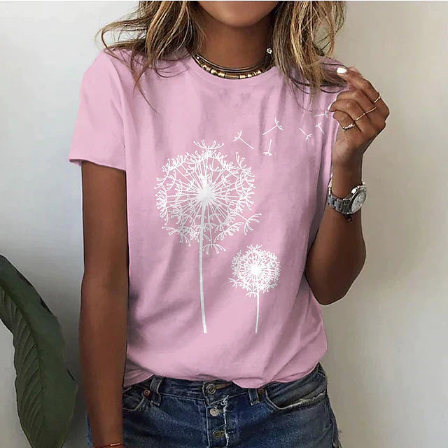 GR | Elegant dandelion shirt