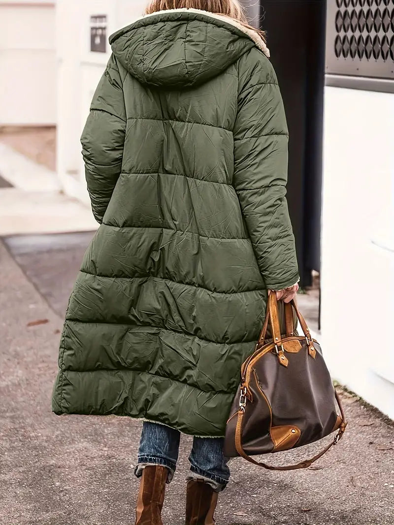 GR | Reversible fleece puffer jacket