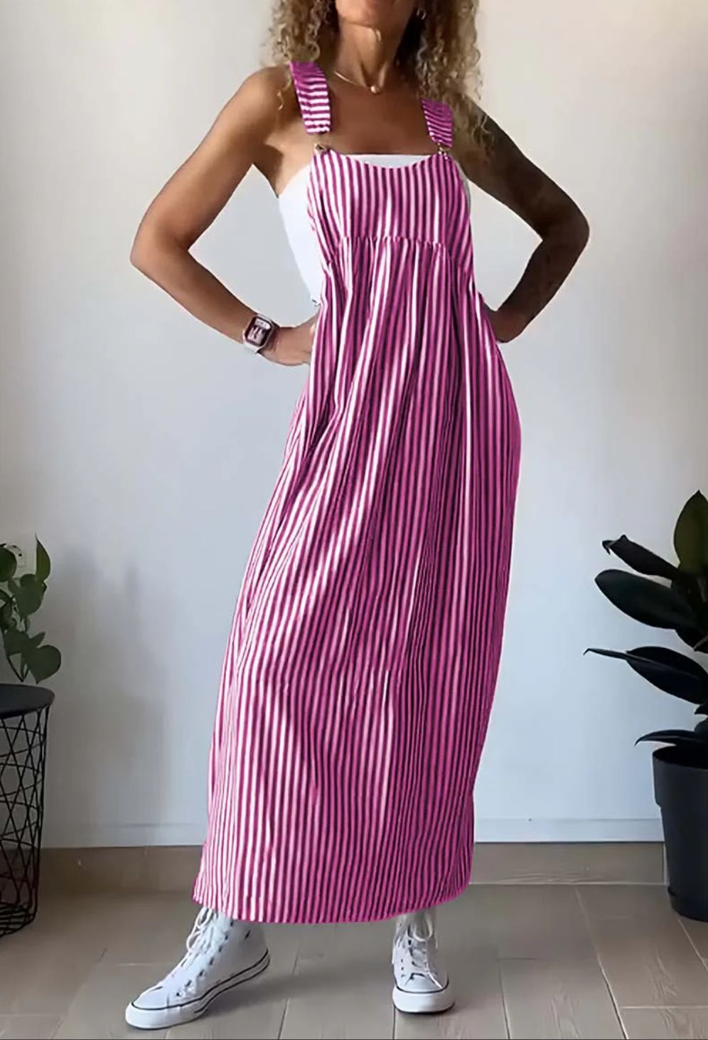 Ella™ - Casual Striped Dress