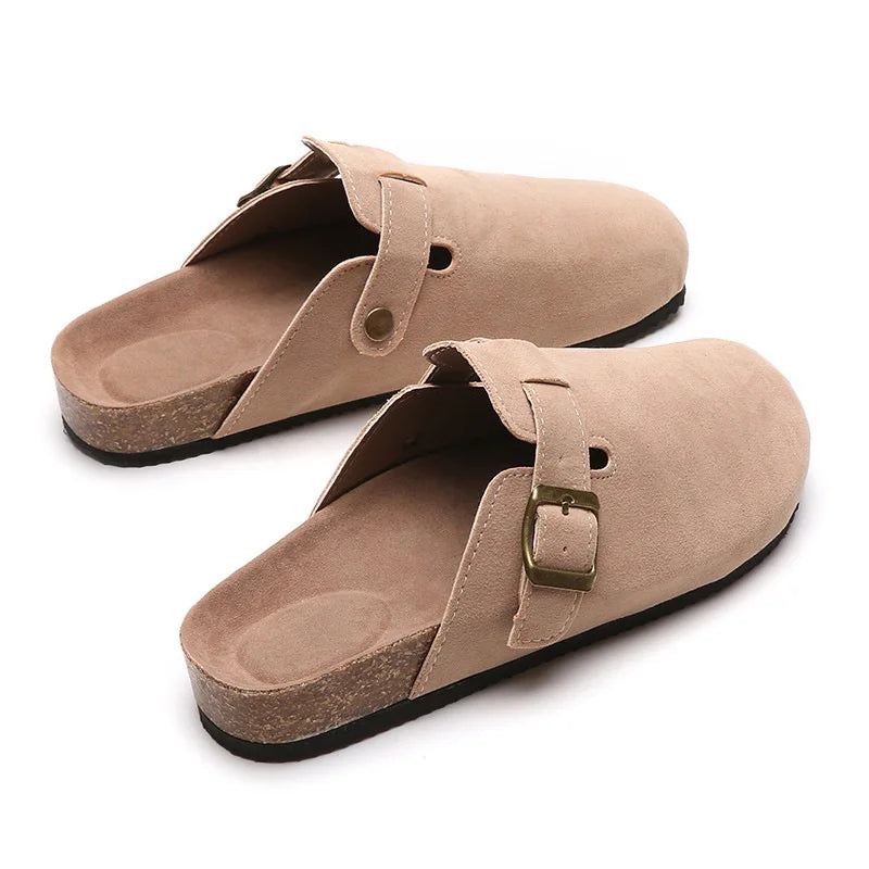 GR | Orthopedic Leather Slippers