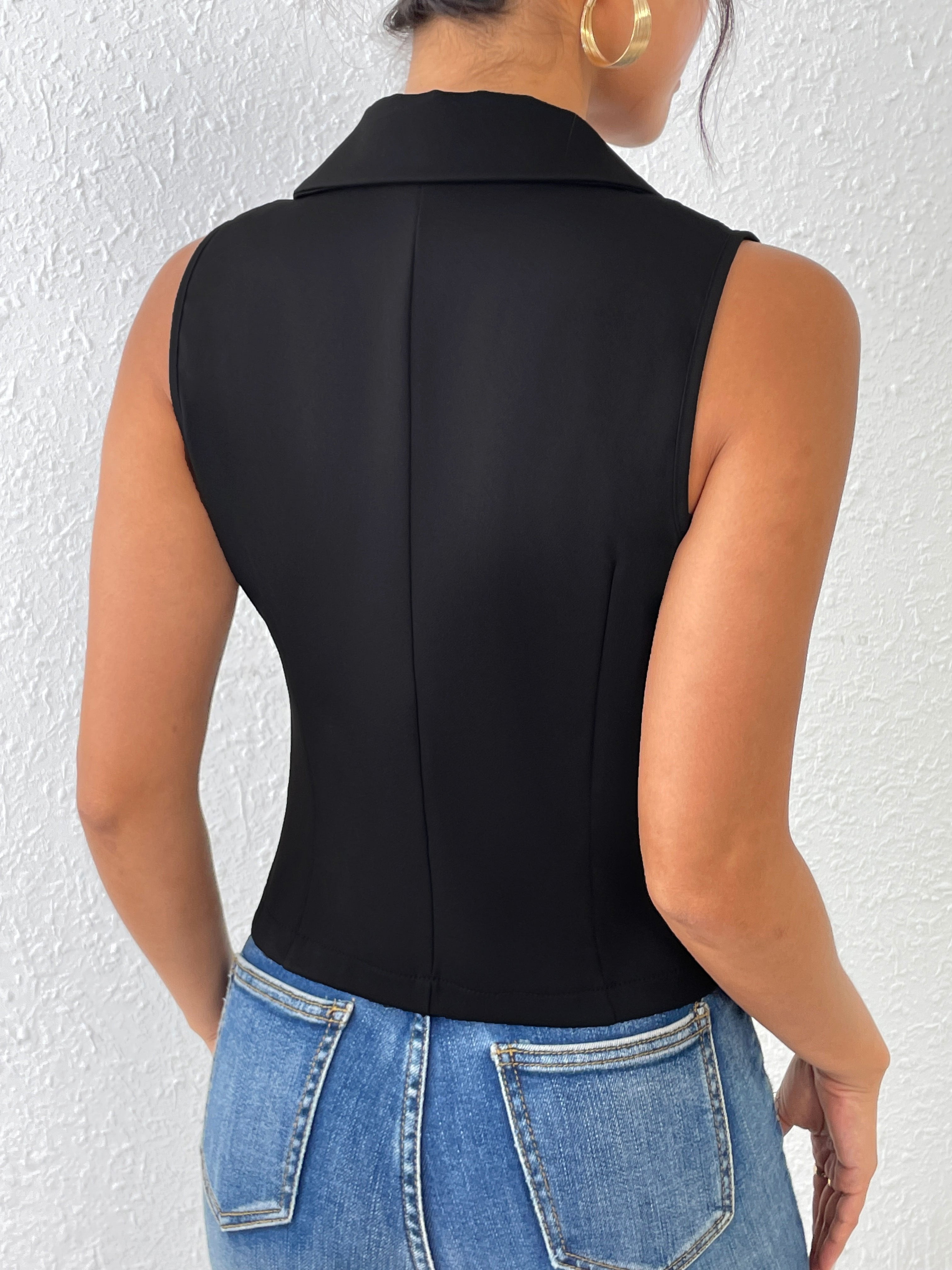 GR | Stylish one-button vest