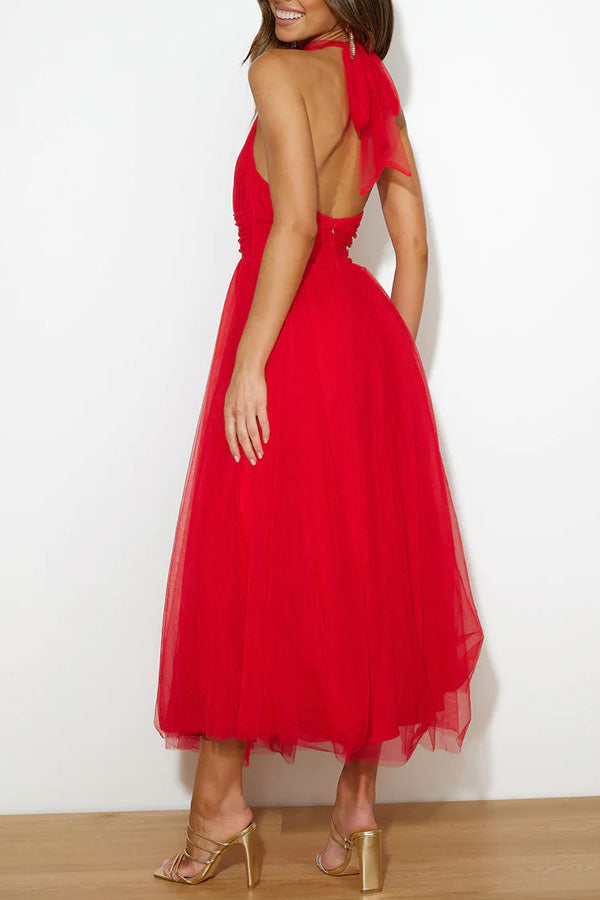 GR | Kleid mit Langer Röcke Design