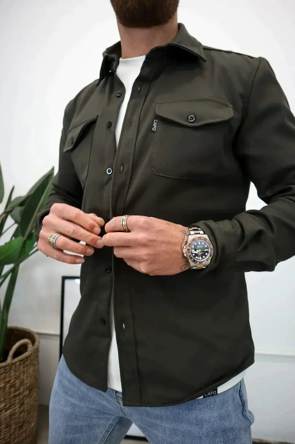 GR | Premium Button-Down Jacket