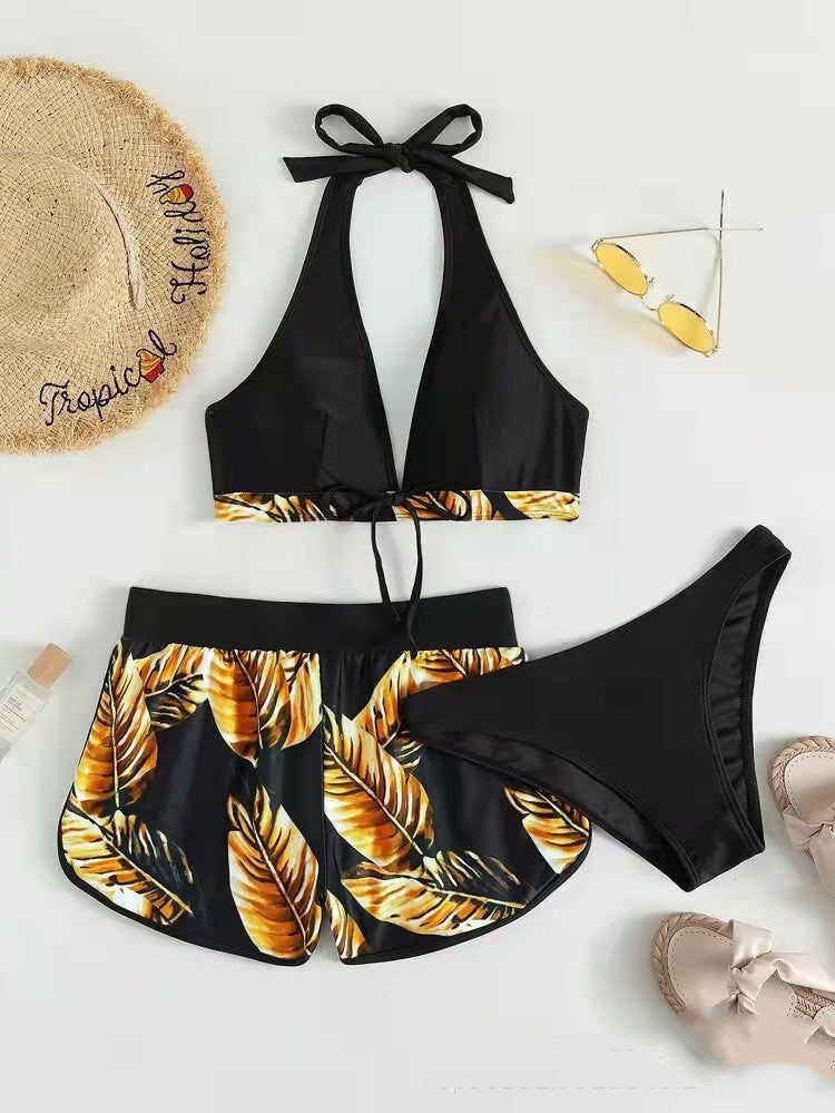 GR | Bikini and Shorts Set for Women