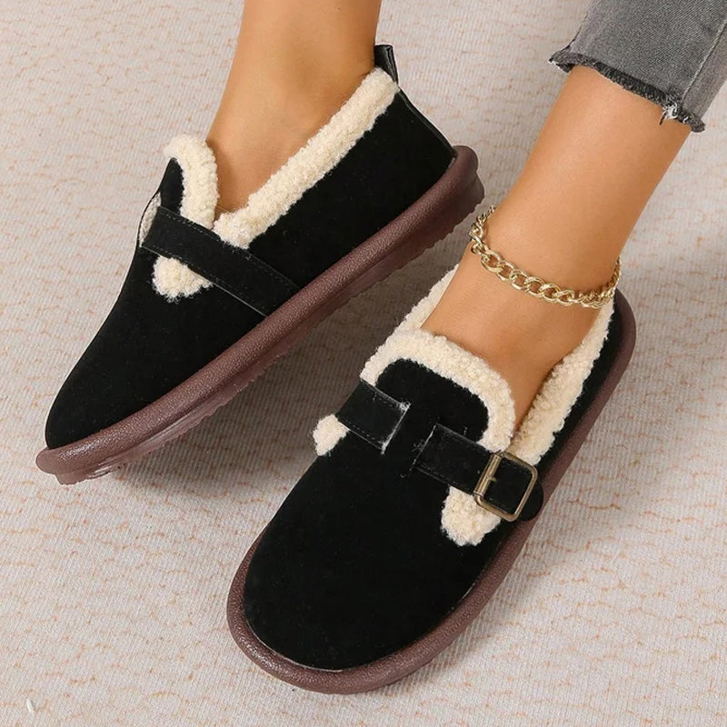 GR | Warm and Comfortable Flat Shoes