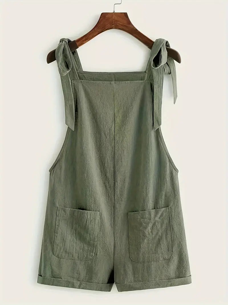 GR | Stylish linen romper