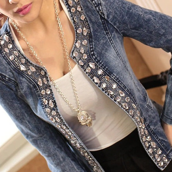 GR | Maxine Denim Jacket with Zipper