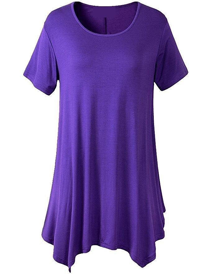 GR | Summery loose fit T-shirt with short sleeves