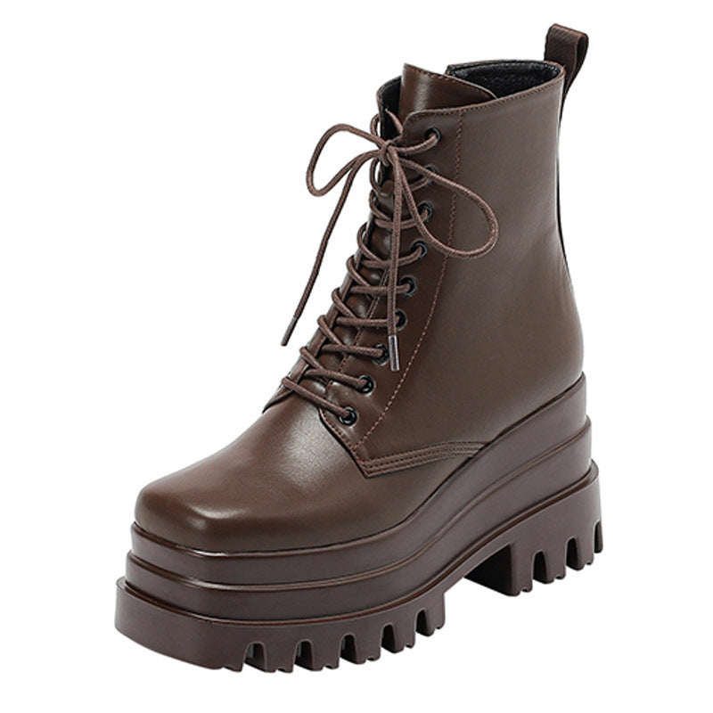 GR | Fashion Shoelaces Martin Knight Women's Ankle Boots