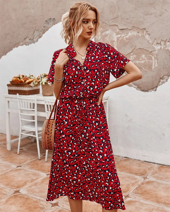 GR | Elegant long-sleeved winter dress for women 