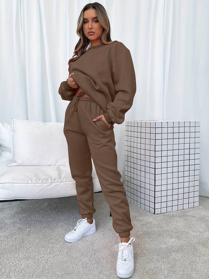 GR - Two-piece jogging set in plus size
