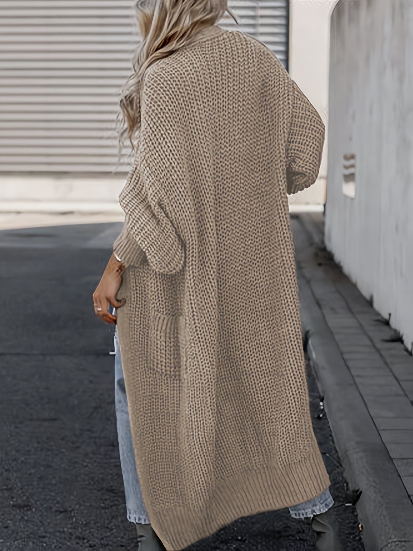 GR Wool Knit Cardigan with Pockets for Women | Perfect for Everyday Wear