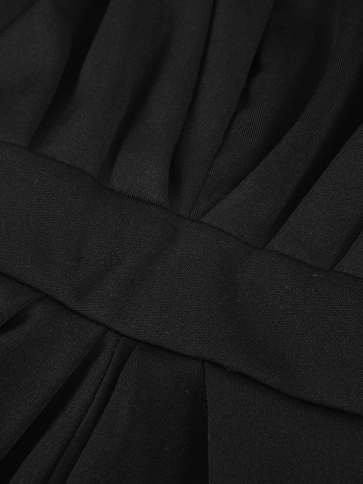 GR | Deep V-neck Sleeveless Wide Leg Jumpsuit