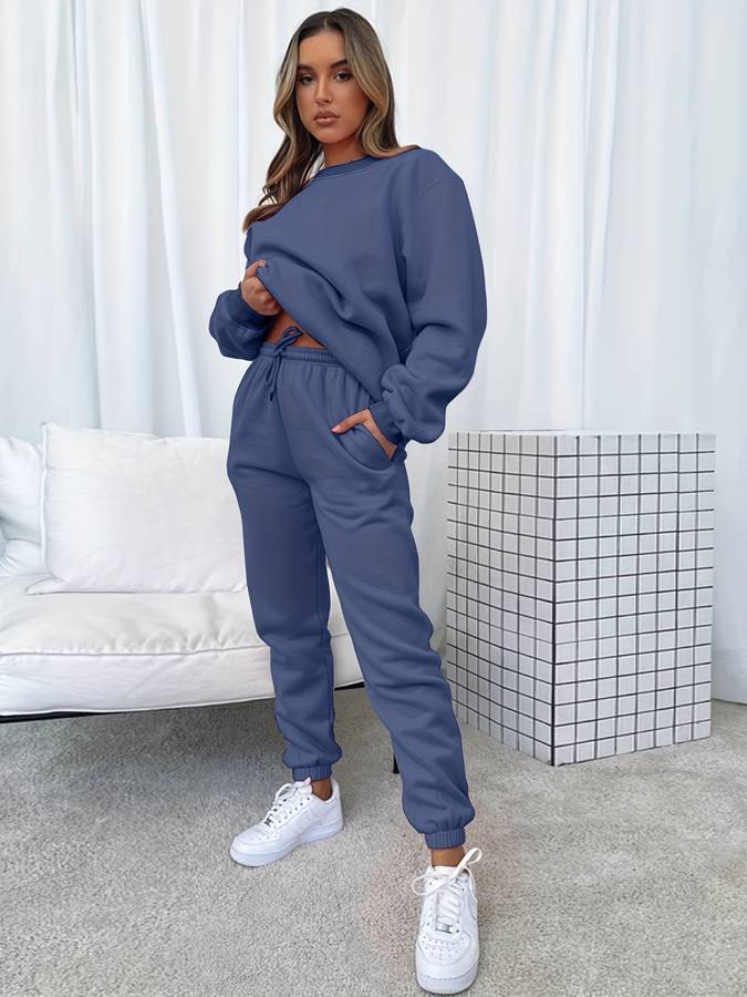 GR - Two-piece jogging set in plus size