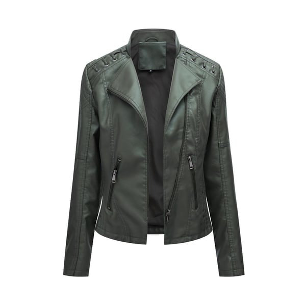 GR | Washed lambskin leather jacket
