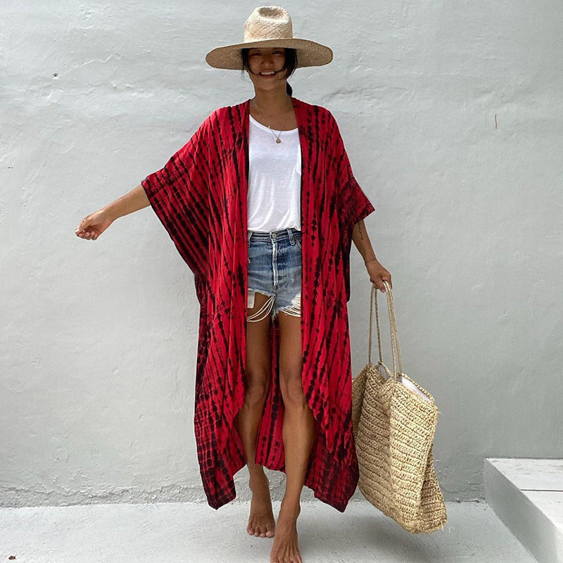 GR | Glamorous Sun Protection Resort Beach Dress Cover Up