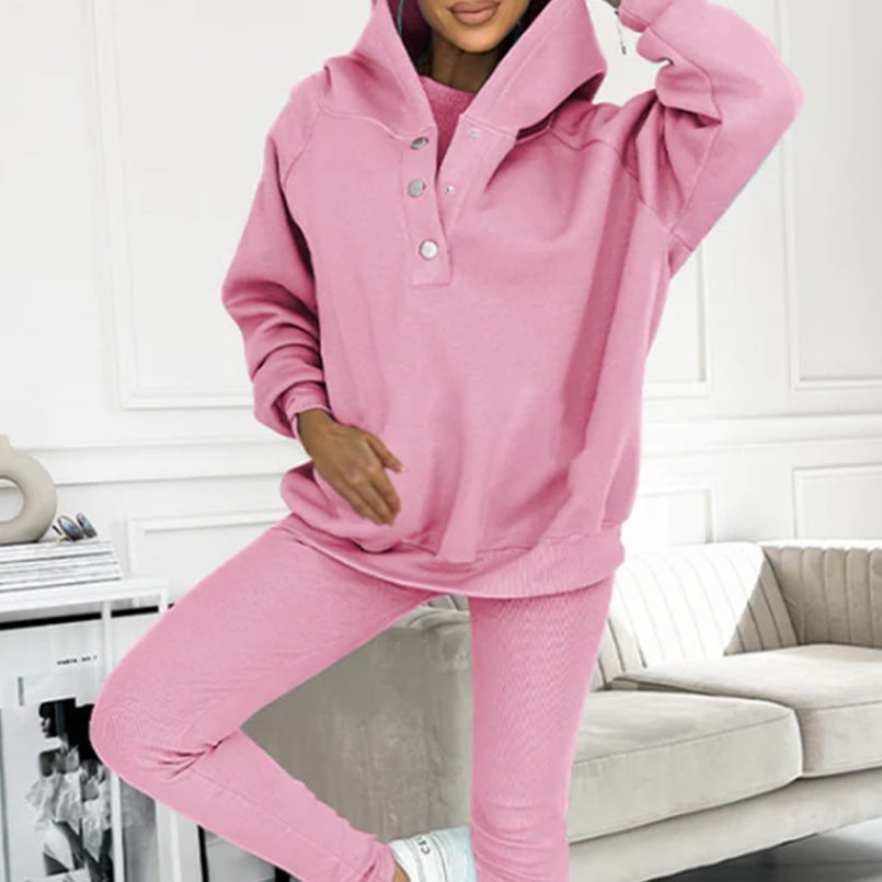 GR | 3-Teiliges Damen-Sportset Für Herbst Und Winter