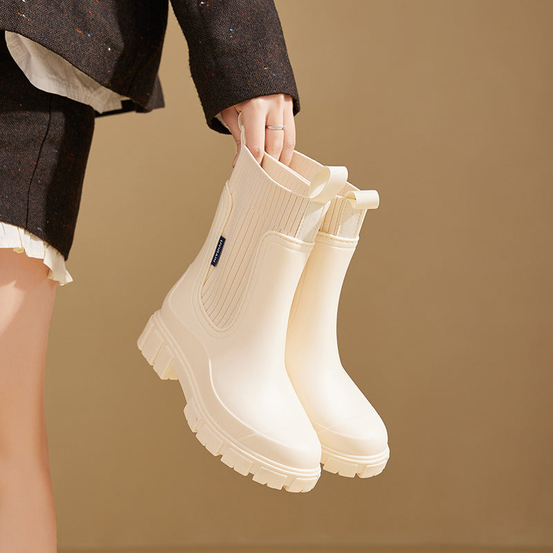 GR | Rubber boots - Waterproof with anti-slip sole, perfect for rainy weather 