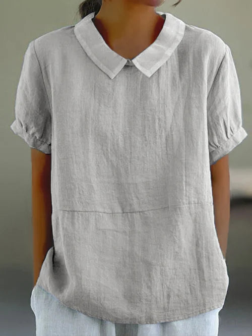 GR | Cotton and linen top