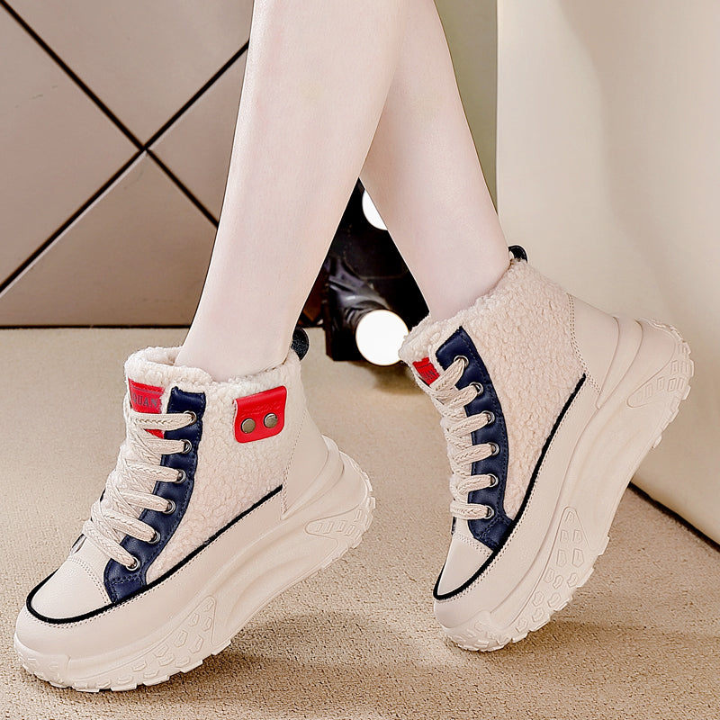 GR – Waterproof plush ankle boots